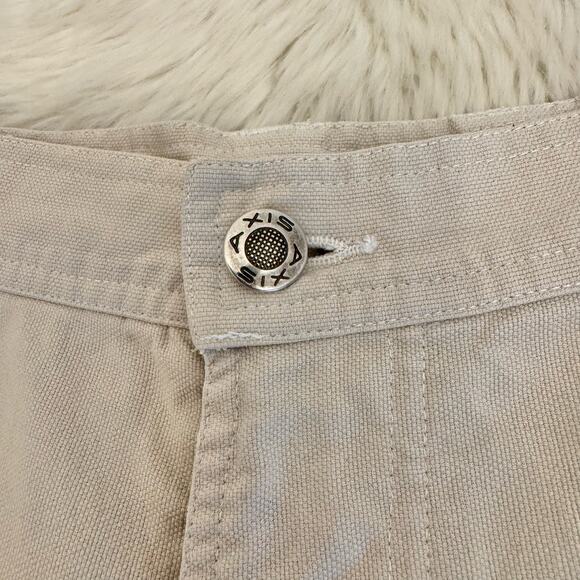 Axis Silk Flat Front Chino Shorts 38 - Picture 3 of 13